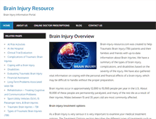 Tablet Screenshot of brain-injury-resource.com